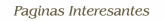 Paginas Interesantes